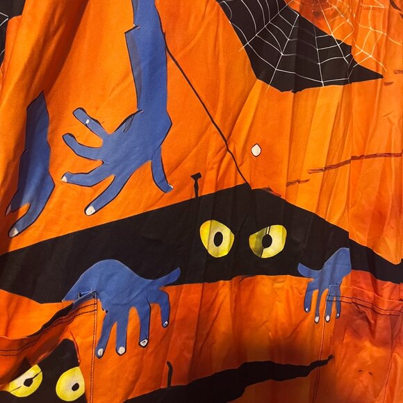 Spooky Halloween Orange Mummy Long Sleeve - Picture 3 of 3